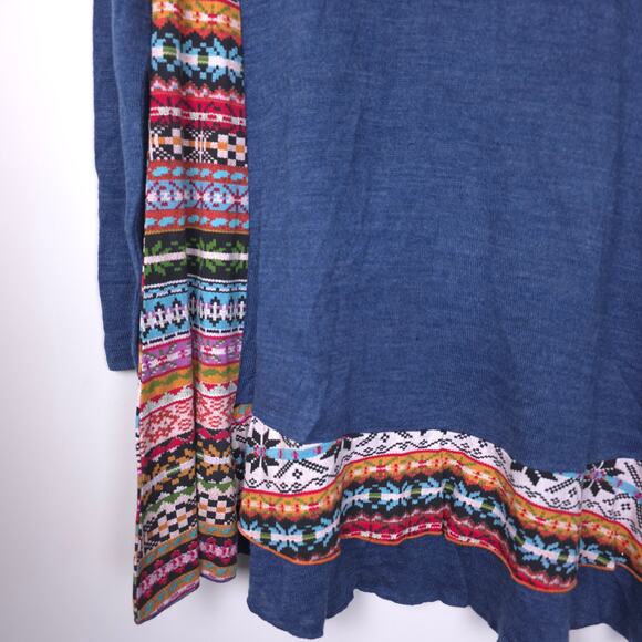 Moka Sport Beaded Sweater Dress Tunic made in India, Size XL, NWT - Picture 3 of 11